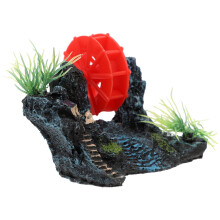 aquarium stone decor Fish Tank Rockery Resin Decorative 1Pcs