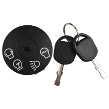 Interruptor de encendido de 7 terminales para cortacéspedes y tractores, con llaves incluidas.