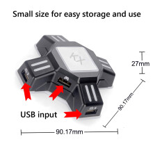 Portable KX Adapter Switch Compatible with Xbox, PS5, PS4, PS3