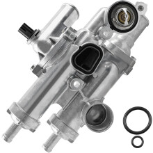 Alumínium termosztátház szerelvény 09-20 Dodge Journey 08-14 Avenger 2.4L-hez