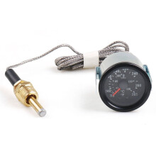 Universell 2" tommer 52 mm vanntemperaturmåler for bil, 40–130 og 100–265