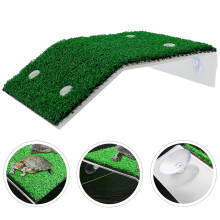 Skildpadde-solplatform, skildpadderampe, krybdyrstige, hvileterrasse, akvarium, akvarium, skildpaddedok, flydende dekoration til krybdyr, frø,
