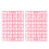 Rabbit Cage Mats Plastic Feet Resting Pads 2 Pack Set for Bunny Hamster 1