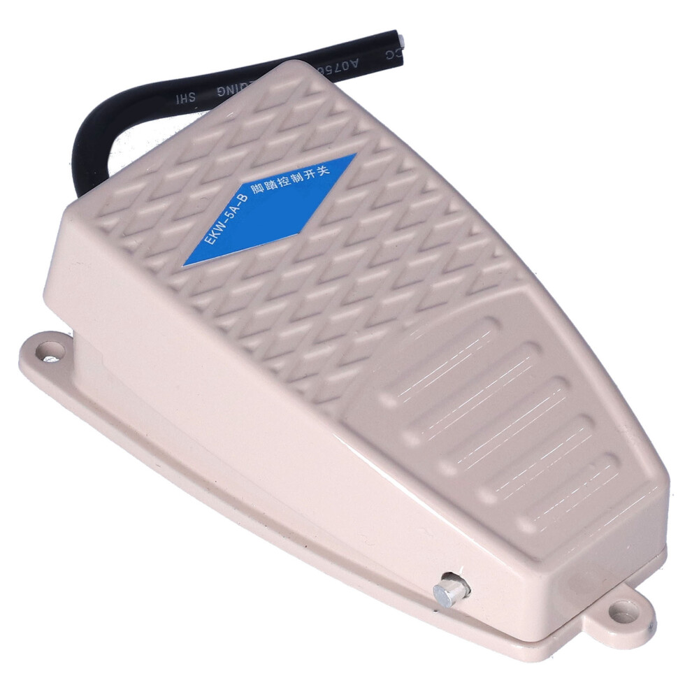 Pedal Switch Aluminum Alloy Non Slip Foot Controller Ac380v Dc220v Heavy Duty 8791390683257