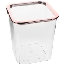 HOMEMAXS Transparent PET Trash Can for Storage Excellent for Home Office Bedrooms Durability 7 Gallons