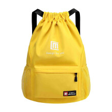 High-Capacity Drawstring Shoulder Bag: Perfect for Sports and Traveling with Backpack Functionality