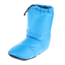 Soft Comfortable Goose Down Tent Slippers Camping Booties Outdoors Indoors - Blue XL