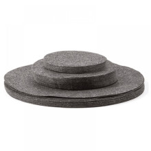 Soft Felt Plate Protectors (48 pcs, 3 sizes) – Dish & Cookware Separators for Safe Stacking & Storage, Compatible with China