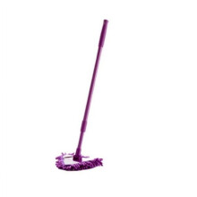 Ghopy Telescopic Mini Microfiber Mop, 180 Rotatable, Adjustable Triangle Dust Mop, Extendable Handle for Home, Kitchen, Bathroom, Floor, Wall,