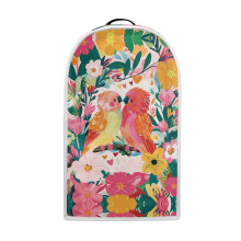Hand Strap Coffee Machine Dust Cover Handle Polyester for Kitchen Use, Love Birds Garden