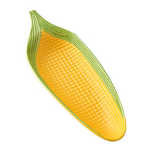 Ceramic Corn Cob Holders Corn Dish Non Slip Bottom Appetizer Plates Sushi Serving Trays Platters Microwave Dishwasher Oven Safe