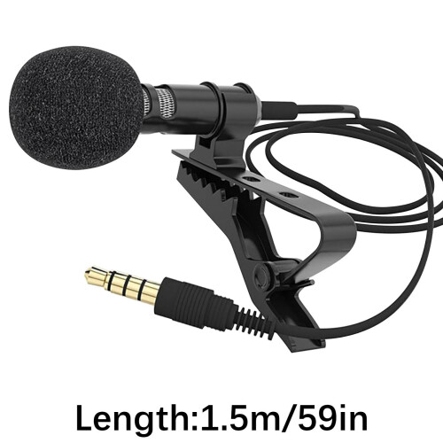 Επαγγελματικό μικρόφωνο πέτου USB-C, μικρόφωνο πέτου συμπυκνωτή Omni για YouTube, Vlog, ASMR,