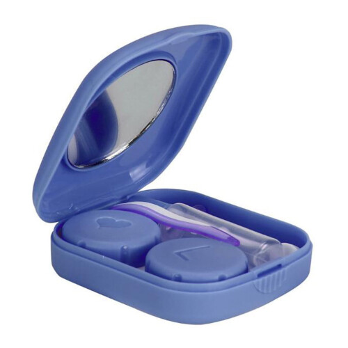Home Textile Storage Case for Contact Lenses Purple