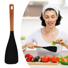 2/1 Piece Cooking Spoon, Multifunctional Spatula, Silicone 2-in-1 Multifunction Spatula Cooking Spoon, for Cooking Heat Resistant Utensils Kitchen