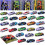 Valentine's Day Pull-Back Car Cards for Kids 24 Pcs 1