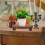 Plantenpotstander Bloempotstander Desktop Rustic Stijl 7