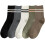 Mens Athletic Cotton Socks Five Pack Ankle Sock 1