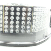 Gul magnetisk 240LED-stroboskoplampa för biltak, roterande varningsljus, nödlampa, NY