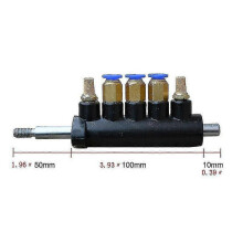 1pc Tire Changer Machine Valve Air Control 5 Way Pedal Valve 5# Wheel Repair Tool Tire Raking Machine Accessories