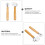 2Pcs Ergonomic Wallpaper Seam Roller Wheel Wood Pm Construction Tool 10