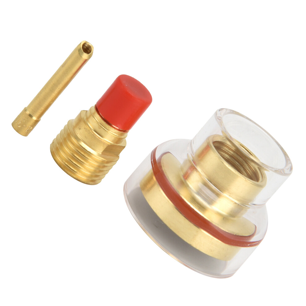 Argon Torch Glass Nozzle Set For Wpâ9/20 Tig Welding Gun, Brass 3201390683928