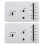 Dometic RV Thermostat Replacement 2 Pack White Analog 1