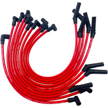 10 fire de bujie de 10 mm compatibile cu Ford F-150, Mustang 5.0L/5.8L, SBF302, distribuitor HEI