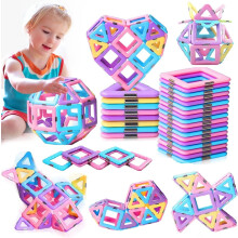 Magnetic Building Blocks Set Educational STEM Toy 50 Pieces