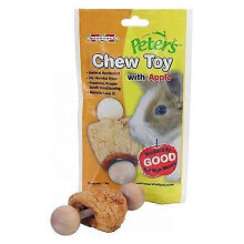 Marshall Peter's Chew Toy with Apple, 1 count (Pack of 1)