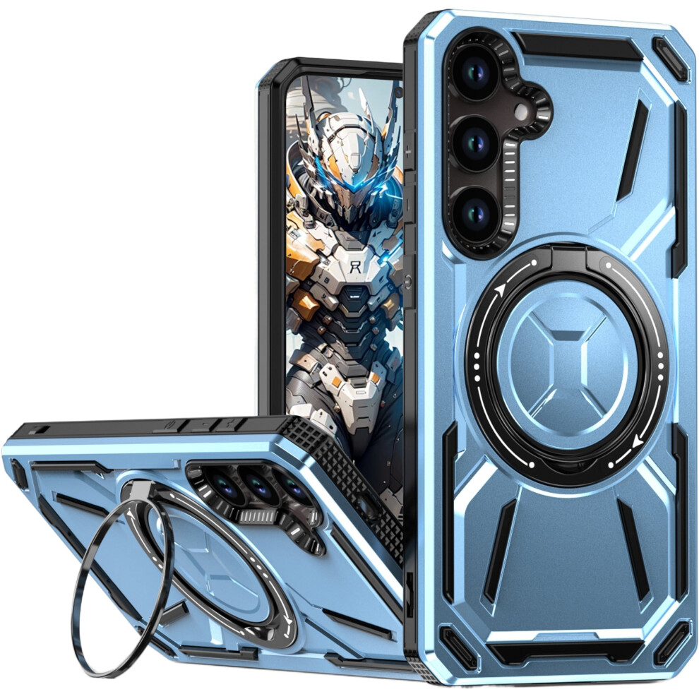 Ccsmall Military-Grade Armor Case For Samsung Galaxy A16 5G—360 Rotatable Ring Kickstand, Magnetic Stand, Shockproof, Compatible With Galaxy A16 9028731657950