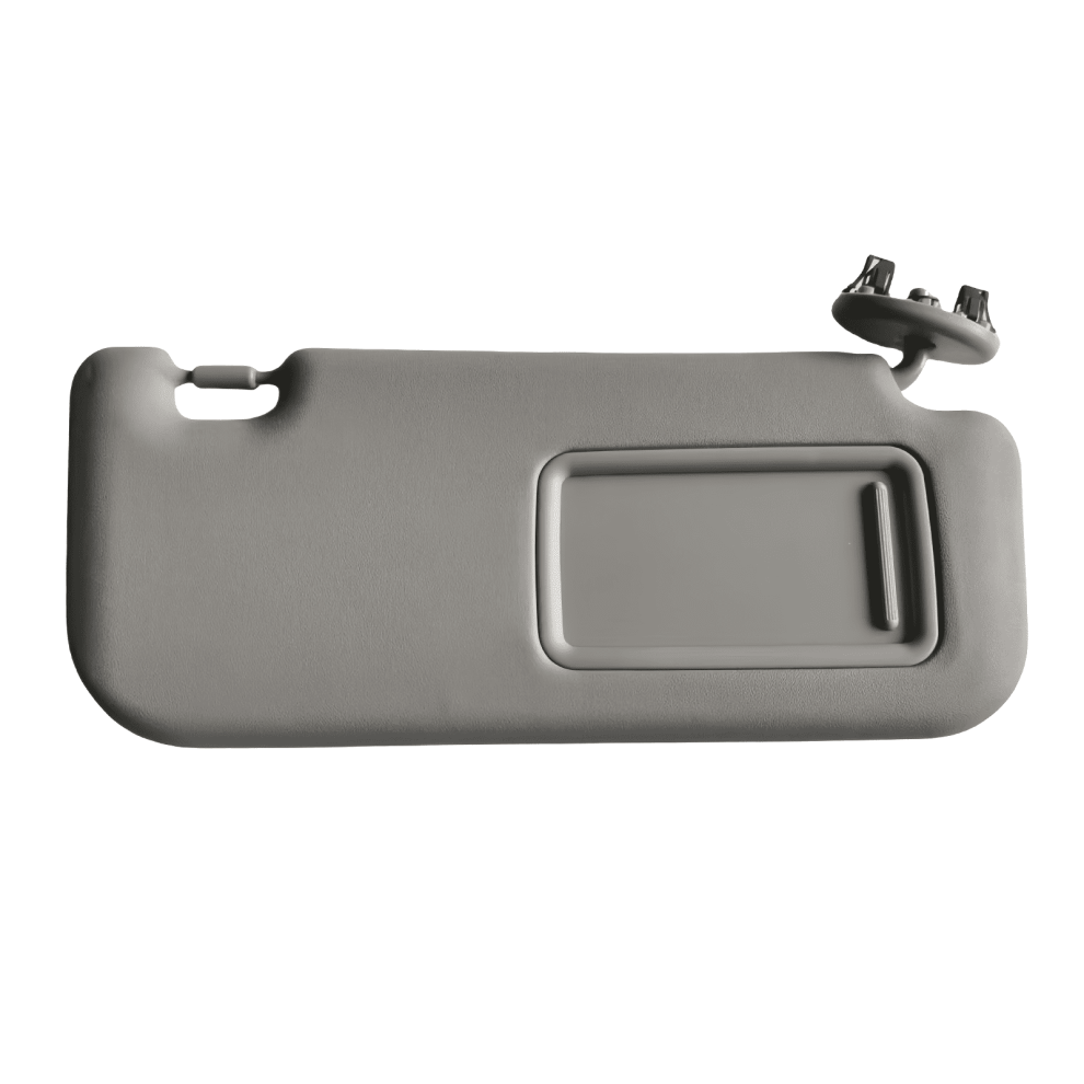 Right Passenger Side Sun Visor For Toyota Yaris 2008 2009 2010 2011 2012 2013 With Vanity Mirror Replacement Oem 74320-52810- Grey 9028731659312