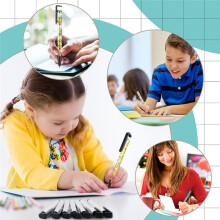 36 Pcs Sublimation Pens Blank with Shrink Wrap Heat Transfer Pen Sublimation for DIY Office School Supplies Stationery