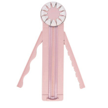 12 in 1 Paper Cutter Rotating Disc Straight Wavy Line Versatile Paper Trimmer for Photo Scrapbook Postcard Art