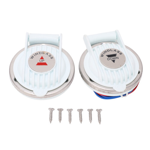 Winch Switch 12V or 24V Portable Foot Switch Stainless Steel