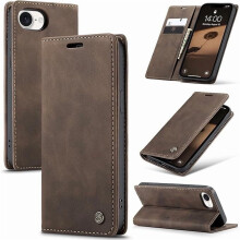 Compatible with iPhone 16e Wallet Case – Magnetic Closure, Card Slots, Kickstand, Premium Leather Flip Cover, Shockproof