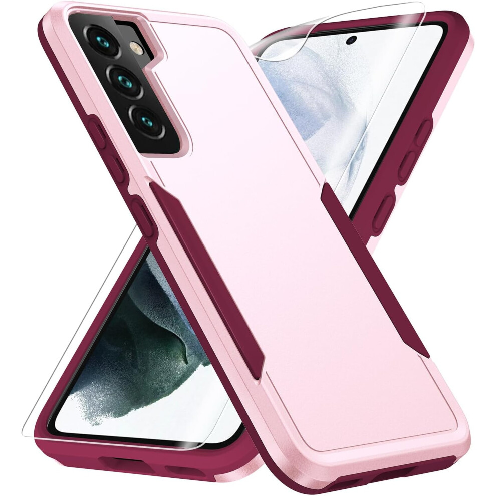 Samsung Galaxy S22 Case With Hd Screen Protector Â Military-Grade Drop Tested, Tough Shockproof Protective Case Compatible With Samsung Galaxy S22 9028731942605
