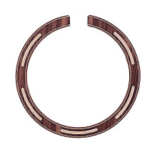 1pc Acoustic Guitar Rosewood Rosette Soundhole Wood Inlaid Rosette Inlaid Guitar Diy Accessories