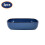 Mason Cash Baking Oven Dish 2pc Set Stoneware Roast Tray Rectangle Reactive Glaze Blue 1.2L 1