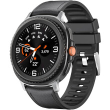Pasek ze skóry i silikonu kompatybilny z zegarkiem Samsung Galaxy Watch8Classic46 mm, 40 mm, 44 mm — oddychający, odporny na zużycie