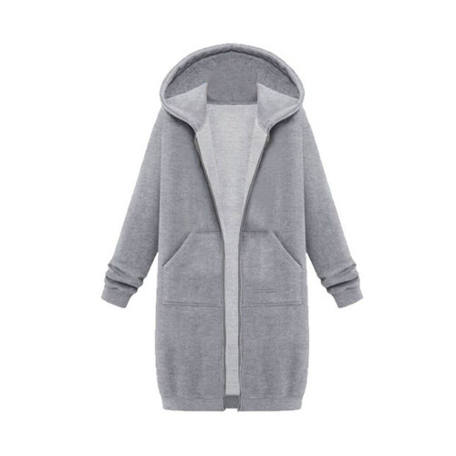 Oversized Hoodie Women Gray XL