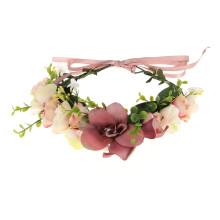 1Pcs Vine Rope Wreath Shaped Headband Crown for Women Wedding Party Flower Crowns