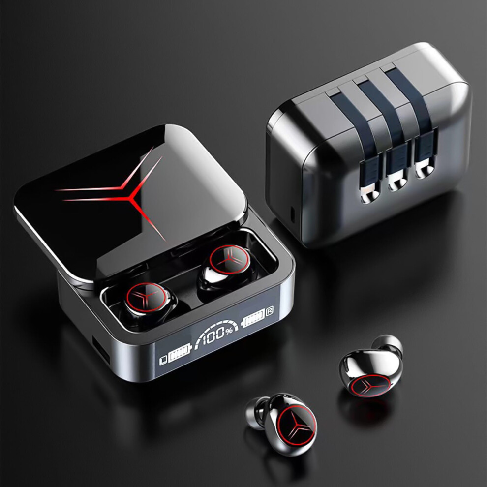 Karymi Bluetooth Earbuds V5.2, 60Hrs Battery, Wireless Charging Case, Led Display, Ipx7—Compatible With All Devices 9479868950788