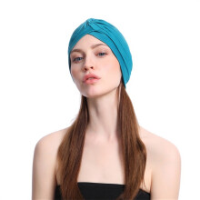 1Pack Round Elastic Hair Band for Women Dark Green for Face Washing 11.8x2x0.4in