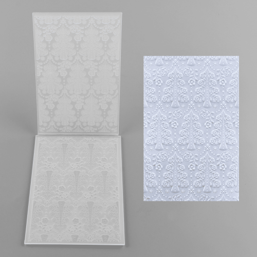 3D Embossing Folder Plastic Card Making Scrapbooking