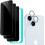 Σετ 3+1 τεμαχίων με προστατευτικά οθόνης για iPhone15Plus – Αντικατασκοπευτικό γυαλί, 1
