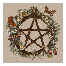 Tarot Tablecloth Altars Cloth Star Pattern Astrology Tablecloth Decoration
