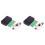 2X 1.5V Flashlight DIY Kit Simple Integrated Circuit Board Soldering Practice Suite Electronic Components Welding 1