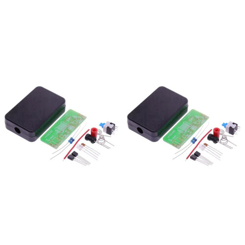 2X 1.5V Flashlight DIY Kit Simple Integrated Circuit Board Soldering Practice Suite Electronic Components Welding