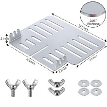 Aluminum Bracket for Mr. Heater Buddy Stove Fan