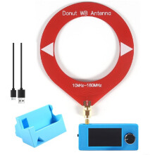 SI4732 Radio Receiver 1.9inch Display 10KHz-180MHz FM/AM/LSB/USB Shortwave Radio Receiver SI4732 Radio Receiver+3D Stand